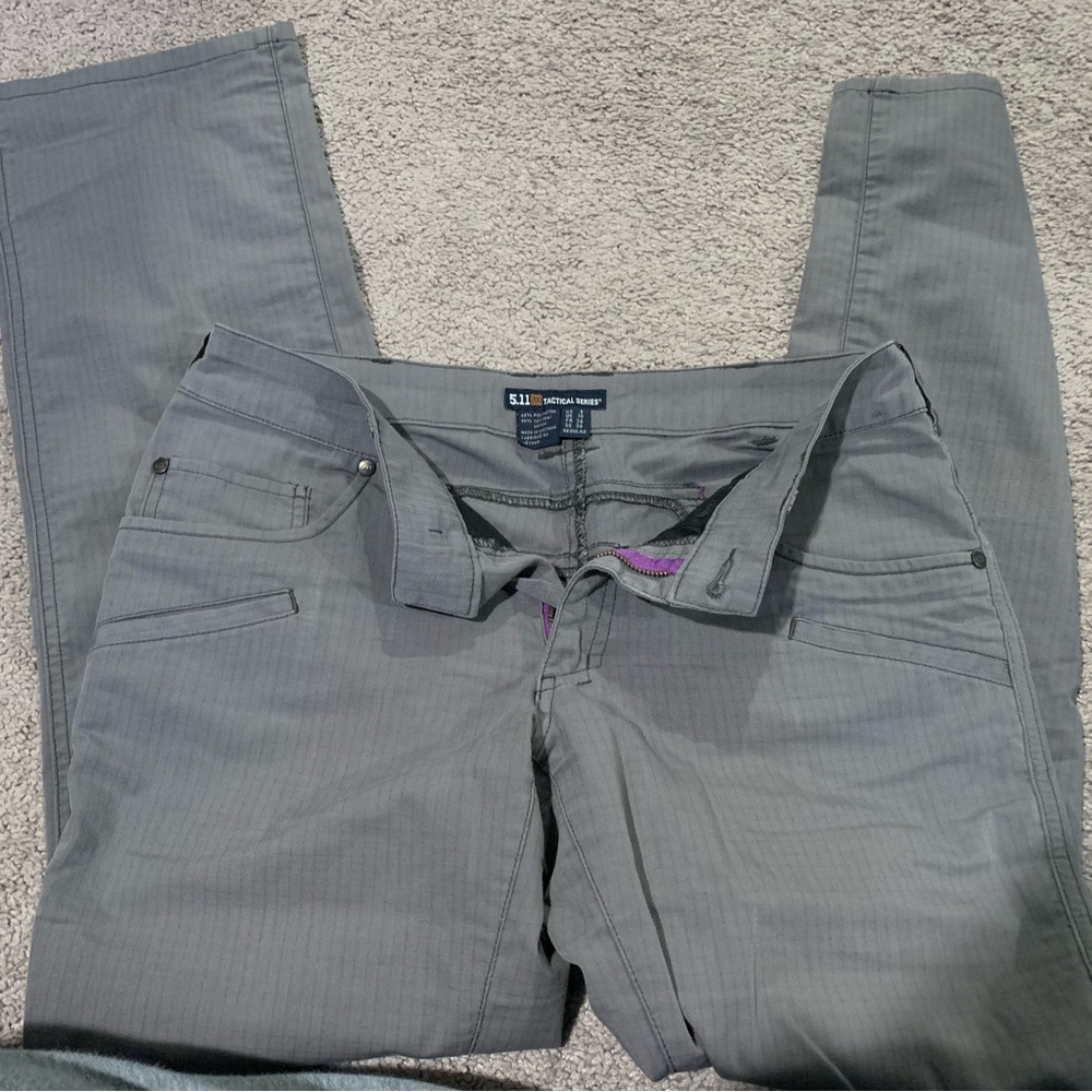 Steel grey 5.11 tactical pants size 6